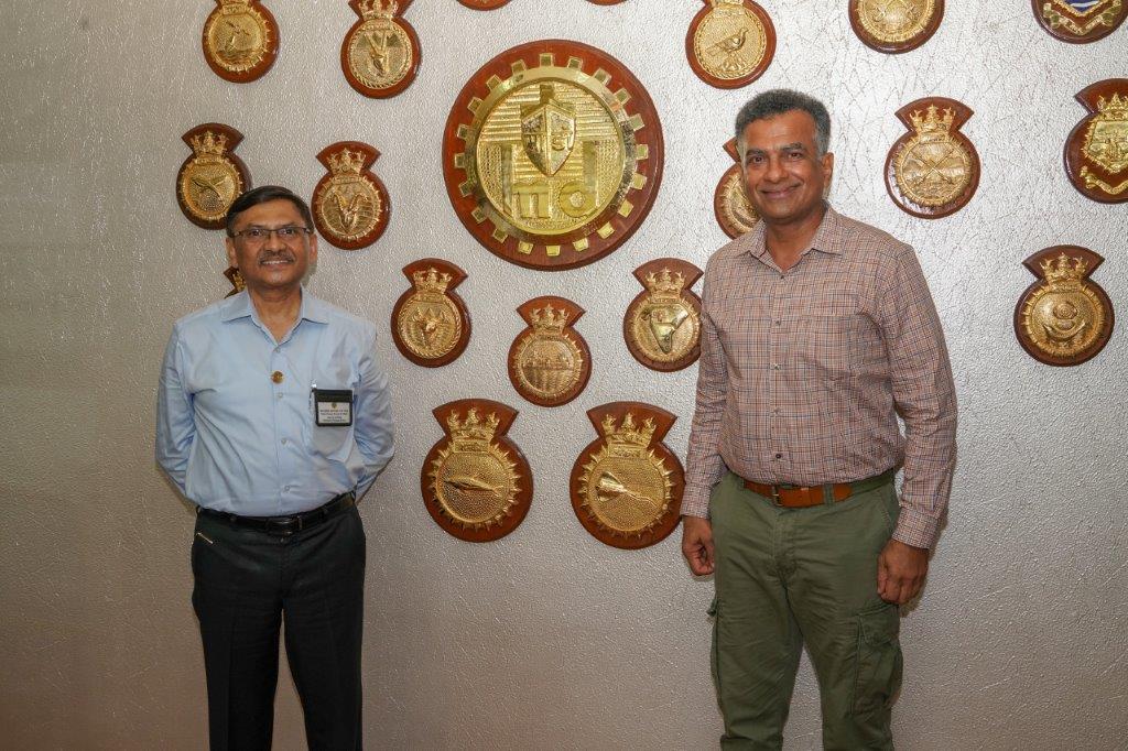 Visit of RAdm M D Suresh, IN (Retd.) Center Director Maritime, NTRO - 28th July 2022123